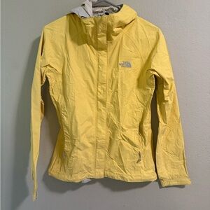 The North Face Women’s Yellow Waterproof Rain Jacket XS